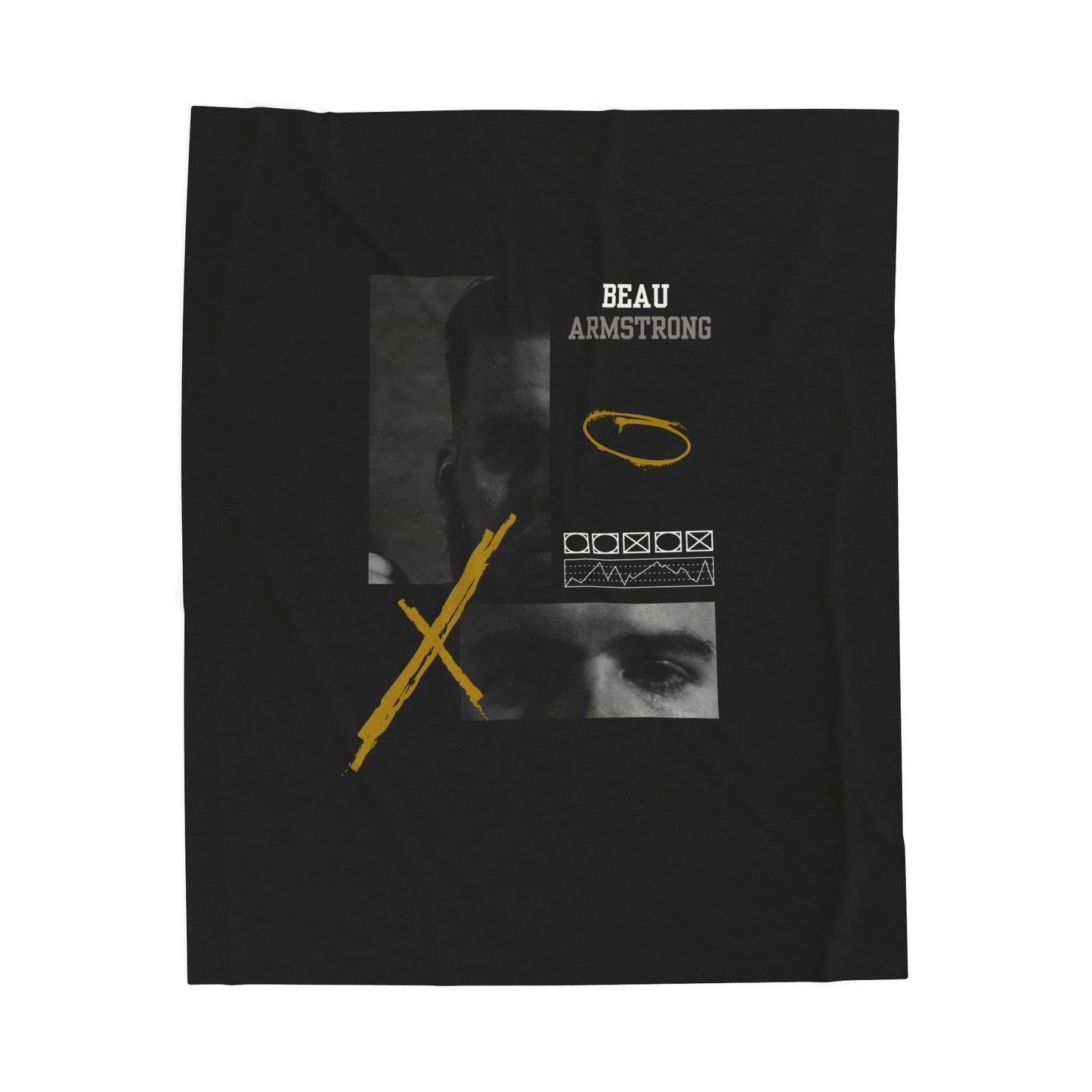 Velveteen Plush Beau Music Blanket