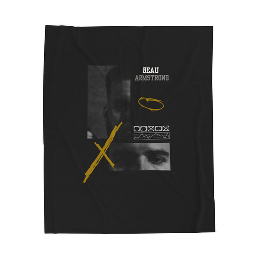 Velveteen Plush Beau Music Blanket