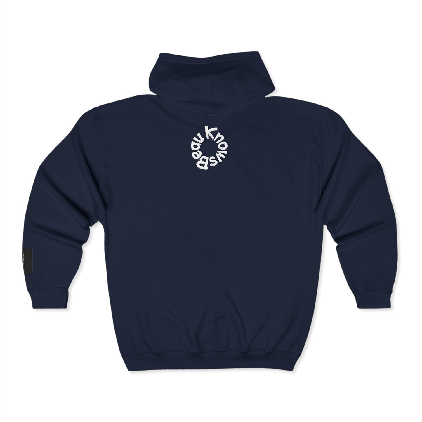 Beau Knows™ Full Zip Hooded Sweatshirt